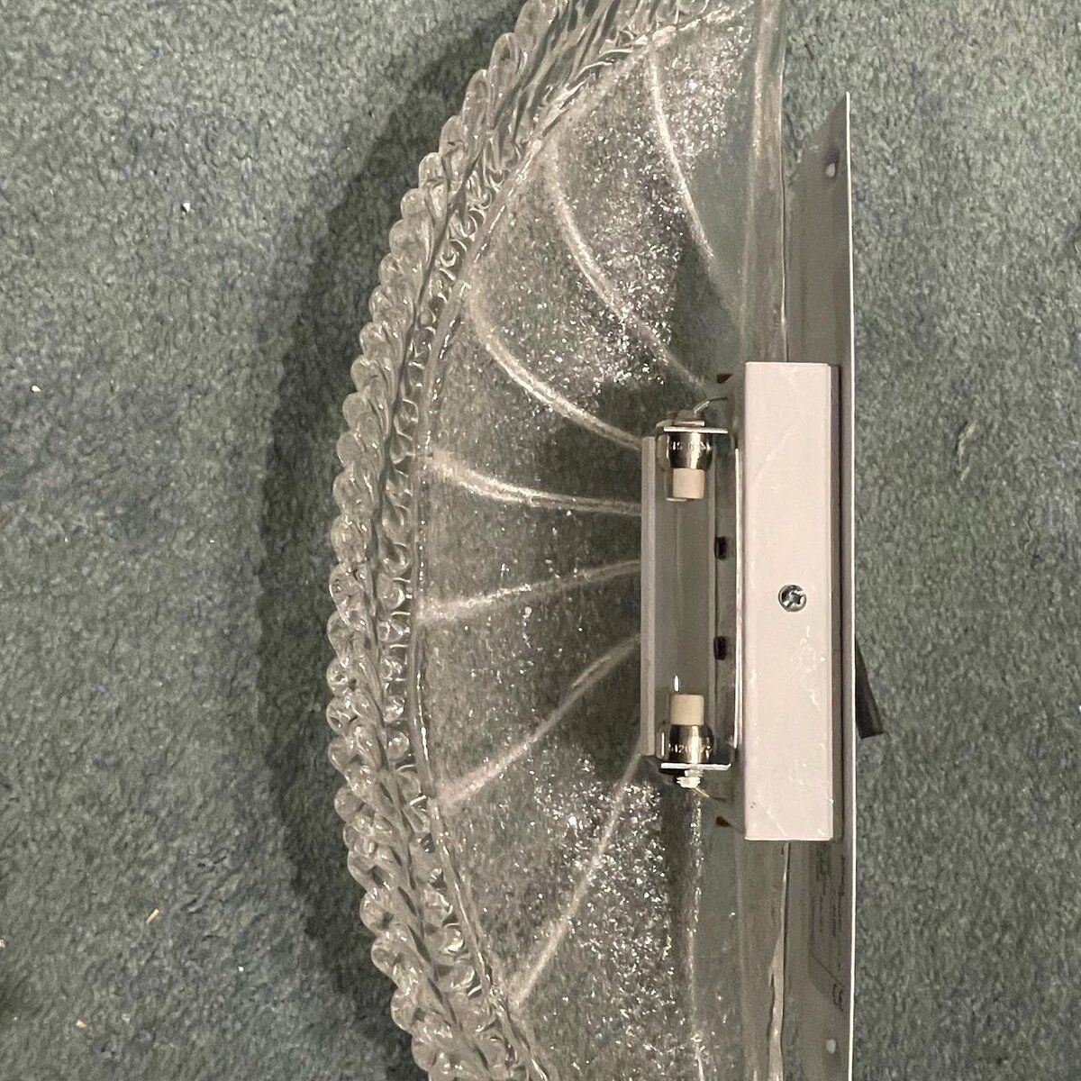 Large Murano Glass Sconces, 1980s, Set of 2