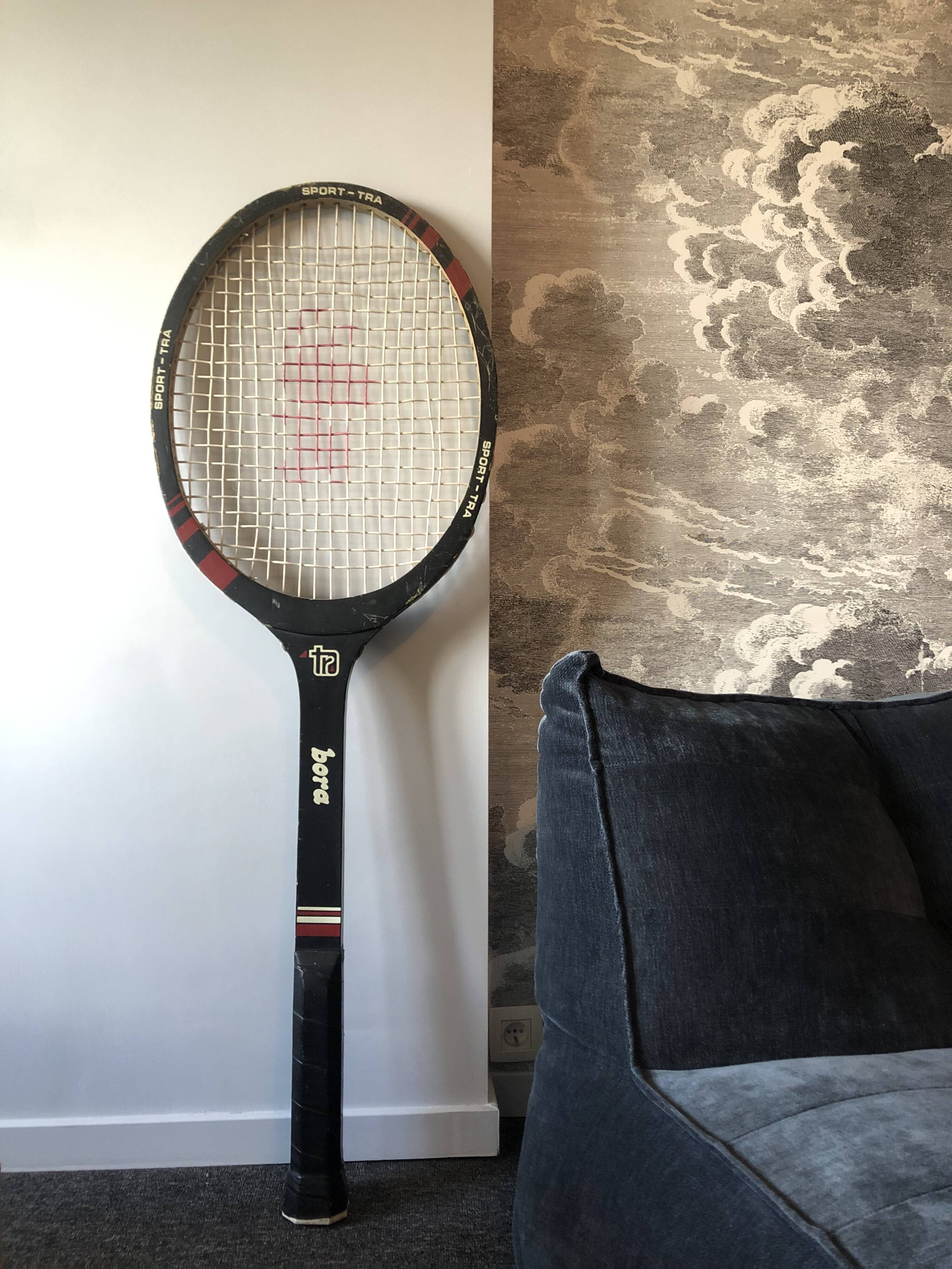 Incroyable raquette de tennis XXL collector!