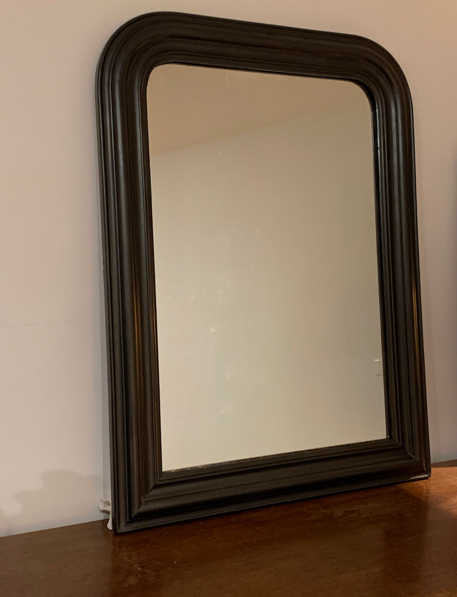 Black Louis-Philippe mirror