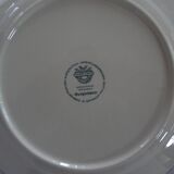 4 flat plates Villeroy and Boch Burgenland pink décor