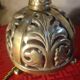 bronze and brass Art Nouveau floor lamp, very old, 60x27 lampshade