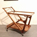 Cesare Lacca Italian fifties design serving cart for Cassina