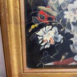 Oil painting, still life on canvas