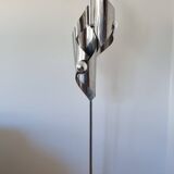 Lampadaire inox space age