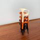 300 Monobloc Decorative Chairs Small by Henry Massonnet for Stamp, France, 1970s, Set of 5