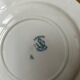 Set of 6 mismatched antique dinner plates