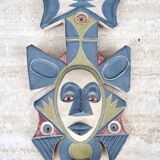 Painted terracotta mask