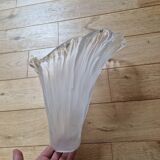 Antique Art Deco glass tulip