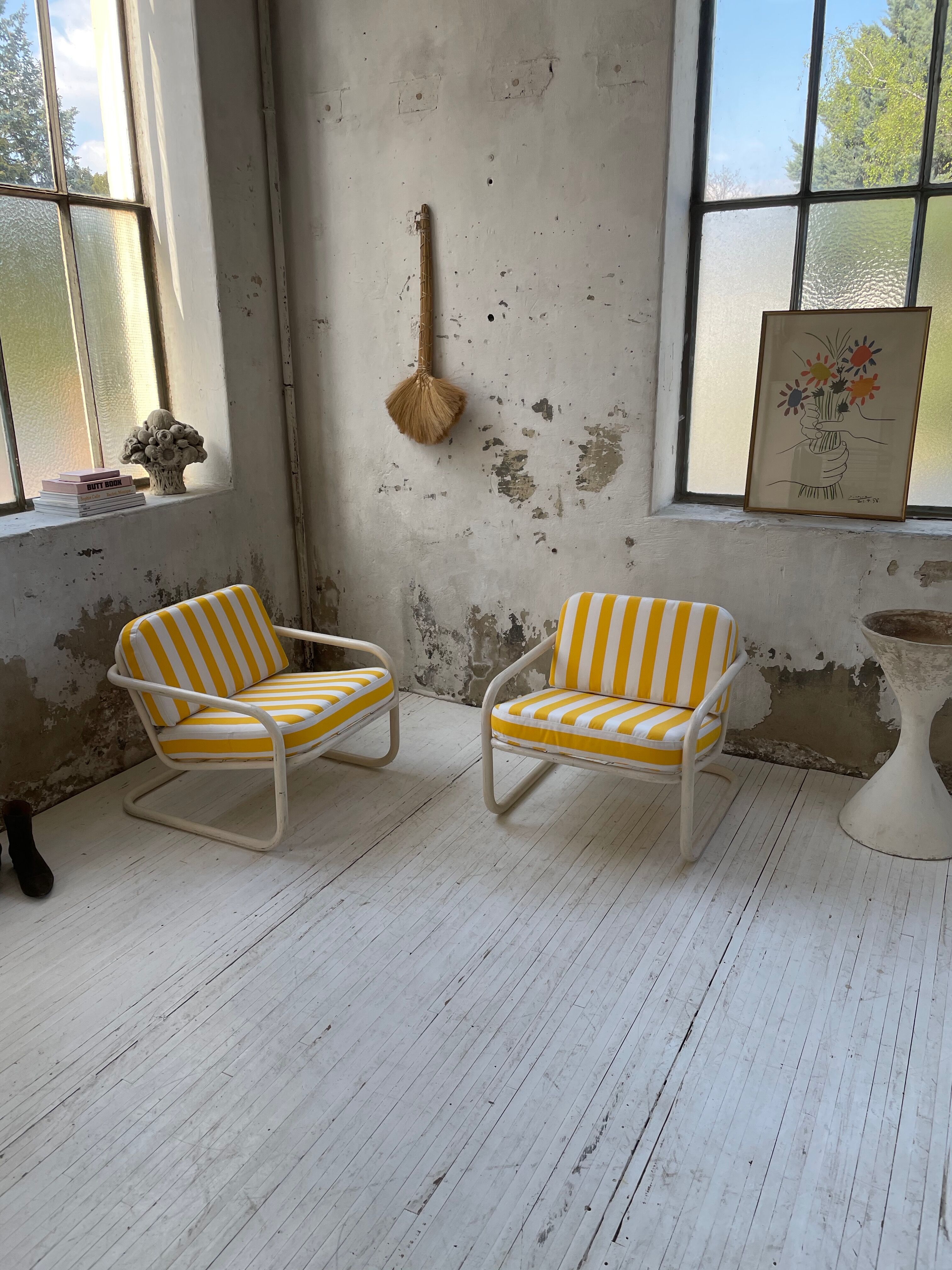 Pair of Prisunic chairs
