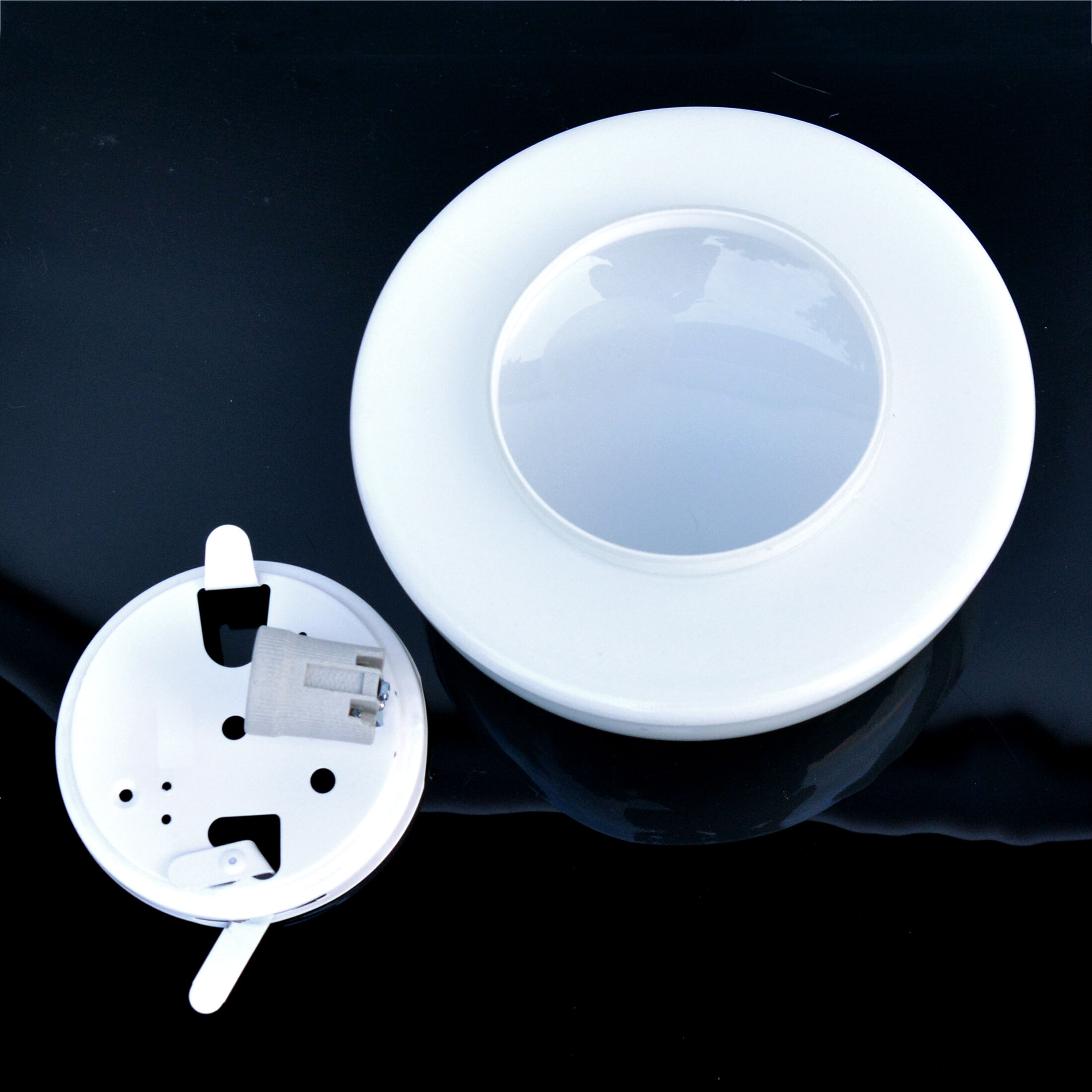 Plafond, wall lamp type ote-4, foton light-sensitive materials factory, poland, 1980s