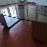 Table basse en palissandre Roche Bobois 70