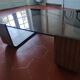 Roche Bobois 70 rosewood coffee table
