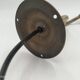 Brass and glass wall light