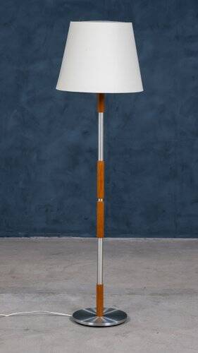 Mid-Century Teak Floor Lamp, Denmark, 1960s