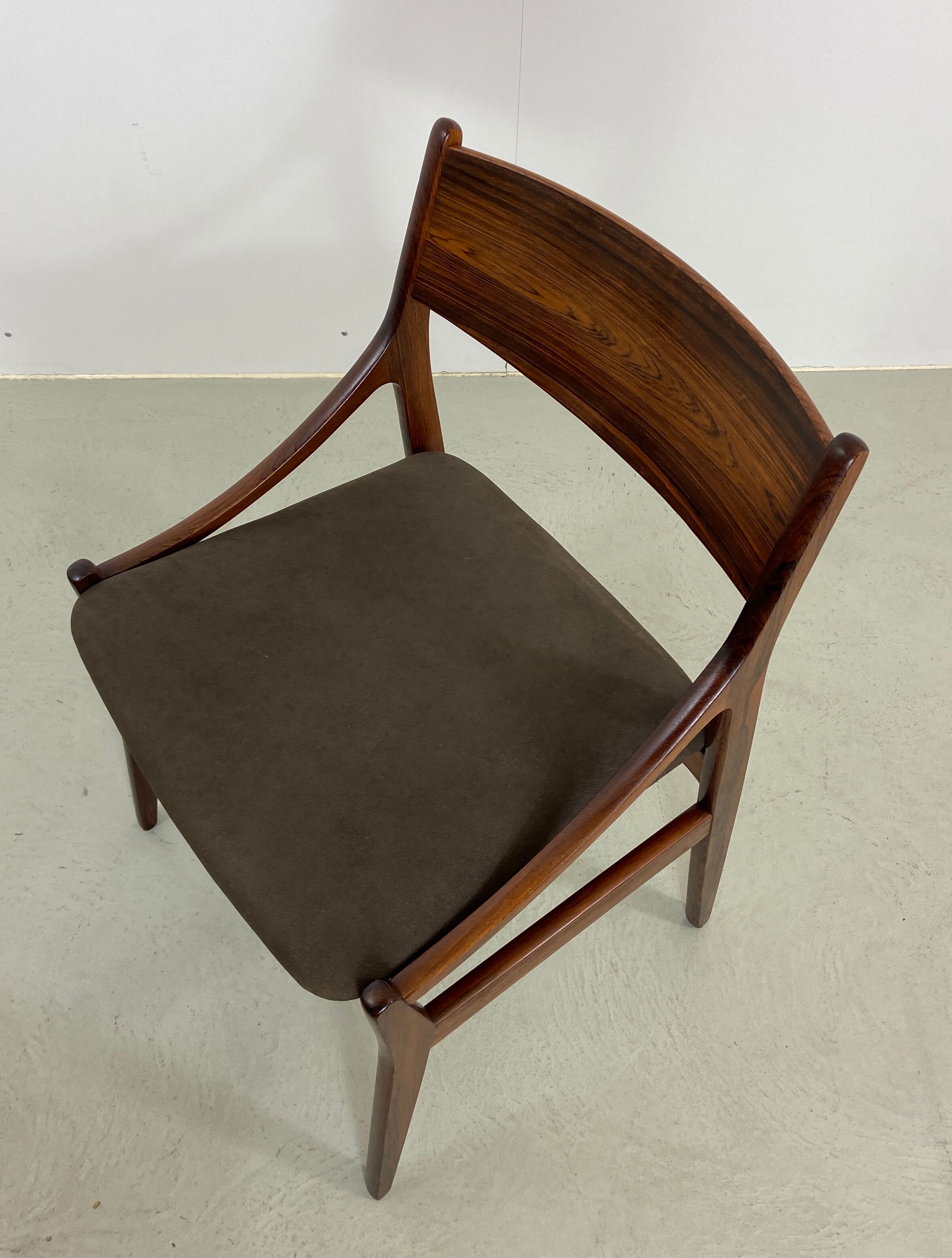 Danish Dining Chair in brazilian Rosewood, by Vestervig Eriksen