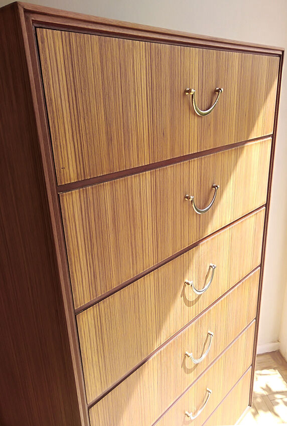 Commodity rag with 6 drawers - Meredew - teak - 1960