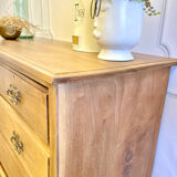 Vintage wooden chest of drawers – 4 drawers – Authentic charm