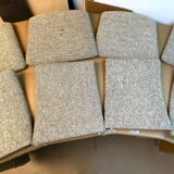 Set of 4 vintage teak chairs, Johannes Andersen, 1960