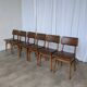 Vintage STOL Kamnik Dining Chair: 1970s Yugoslavian Mid-Century Leather Bis