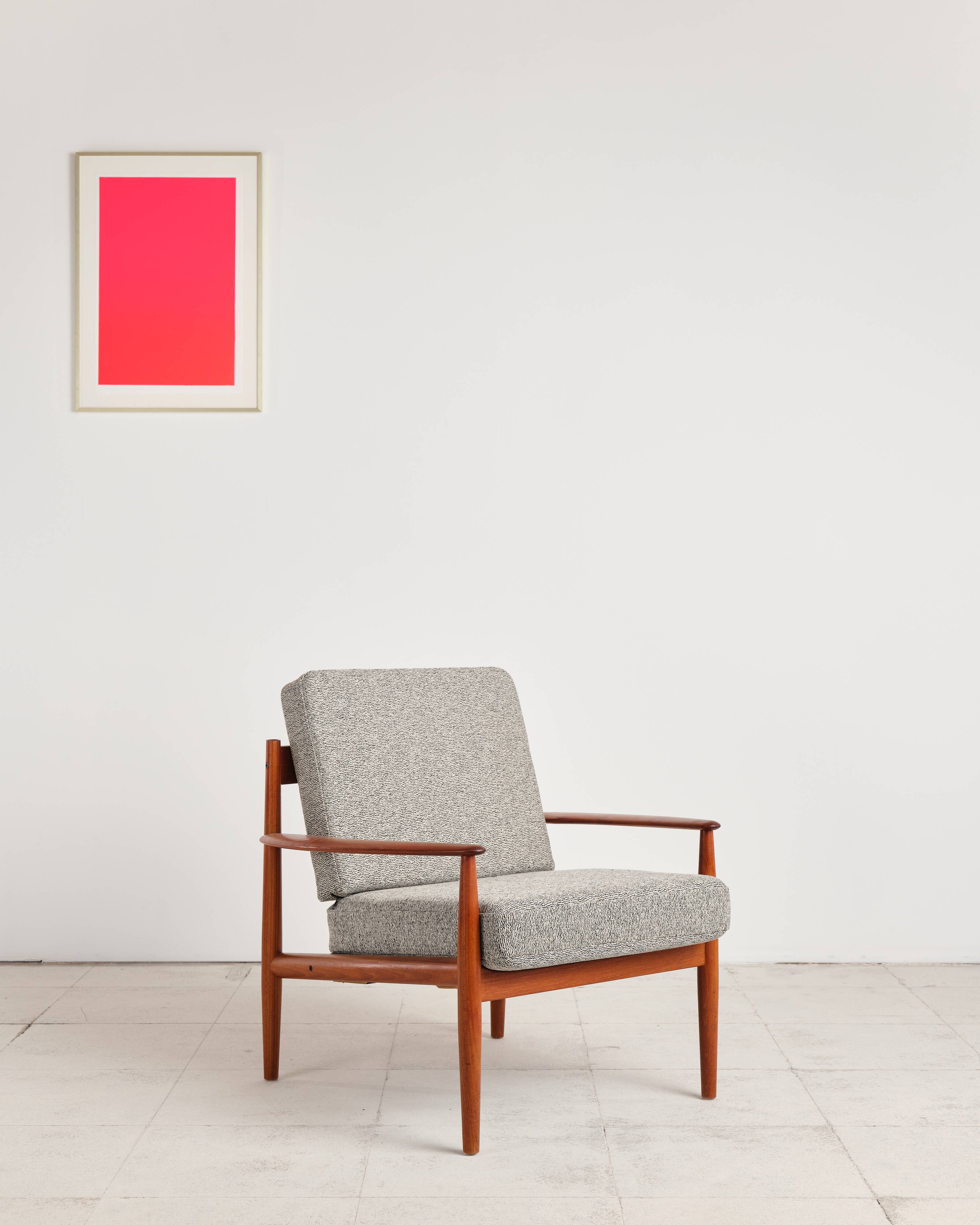 Fauteuil en teck par Grete Jalk pour France and Son, 1950s