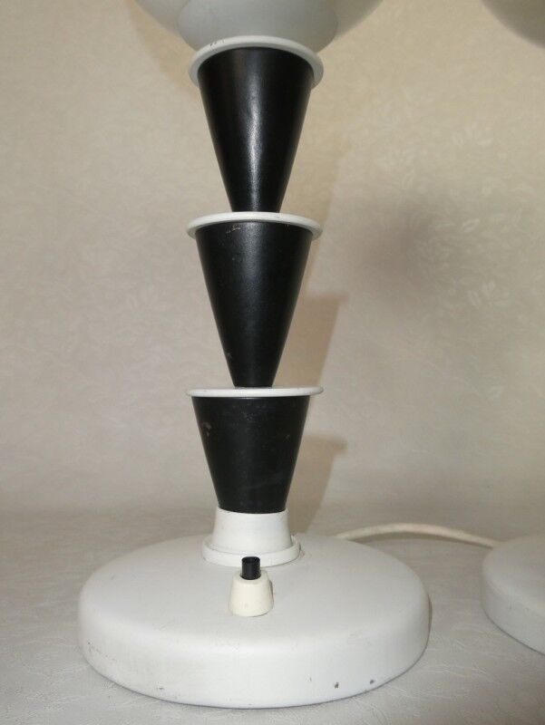 Pair of vintage bedside lamps