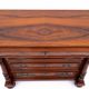 Antique walnut chest of drawers, Northern Europe, circa 1900.