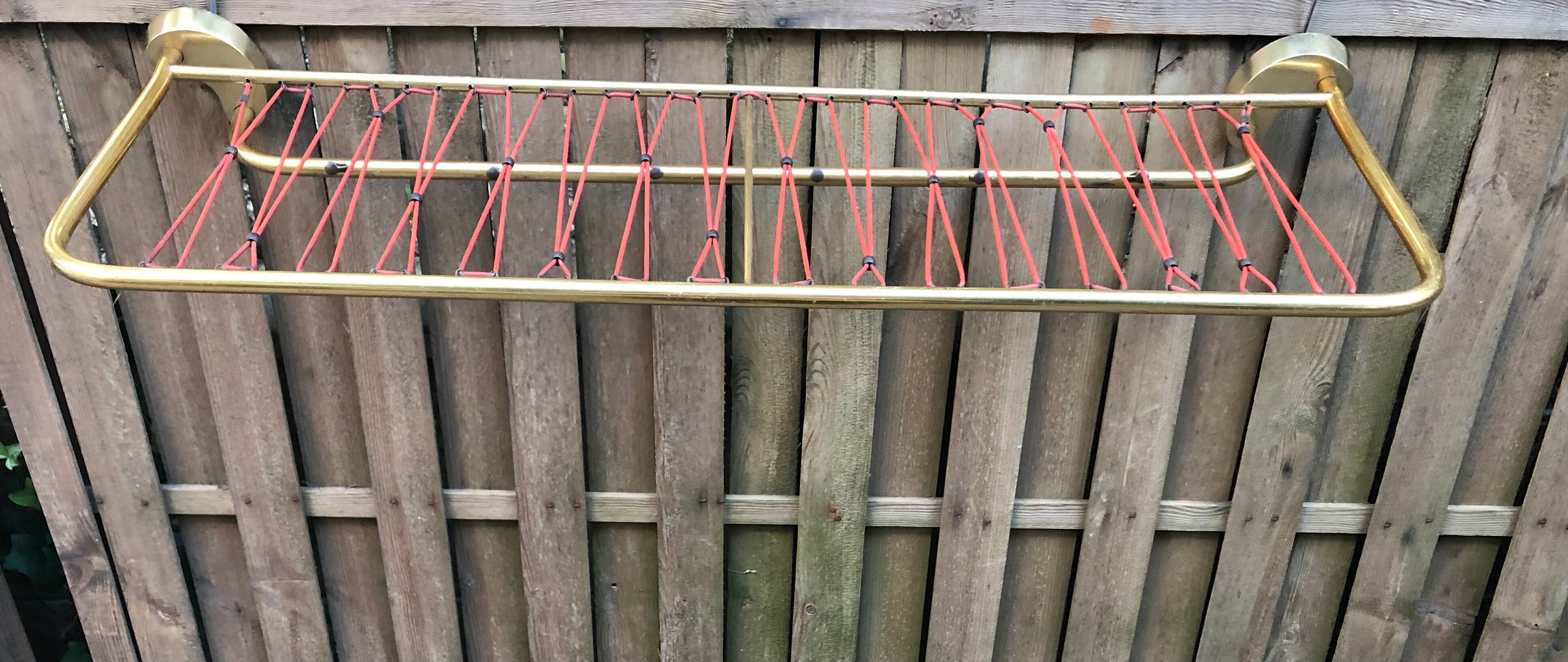 Vintage SNCF 70s wall rack