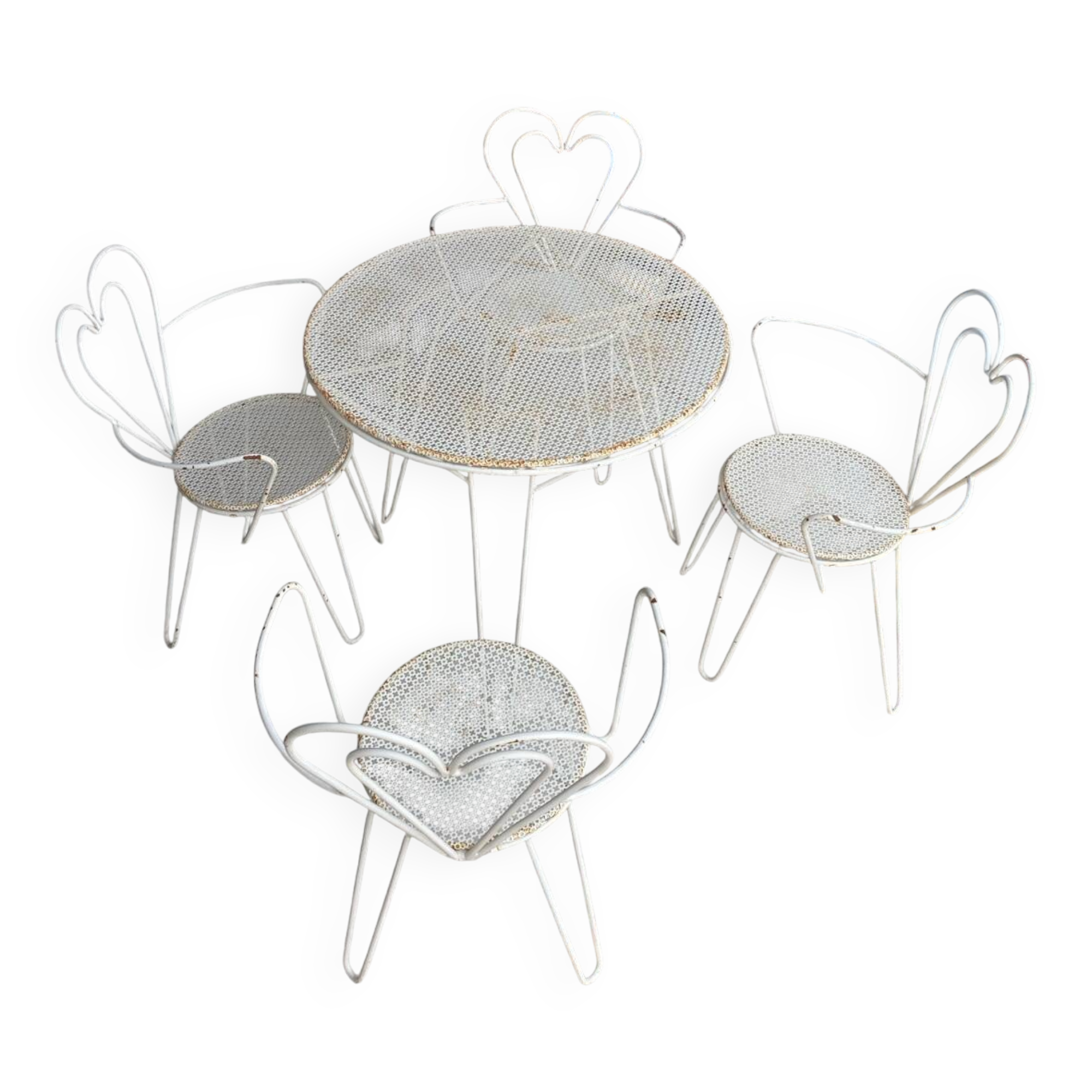 Mathieu Matégot garden furniture - 1954