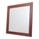 Mirror in mahogany frame, Danish design, 1970s, production: Denmark