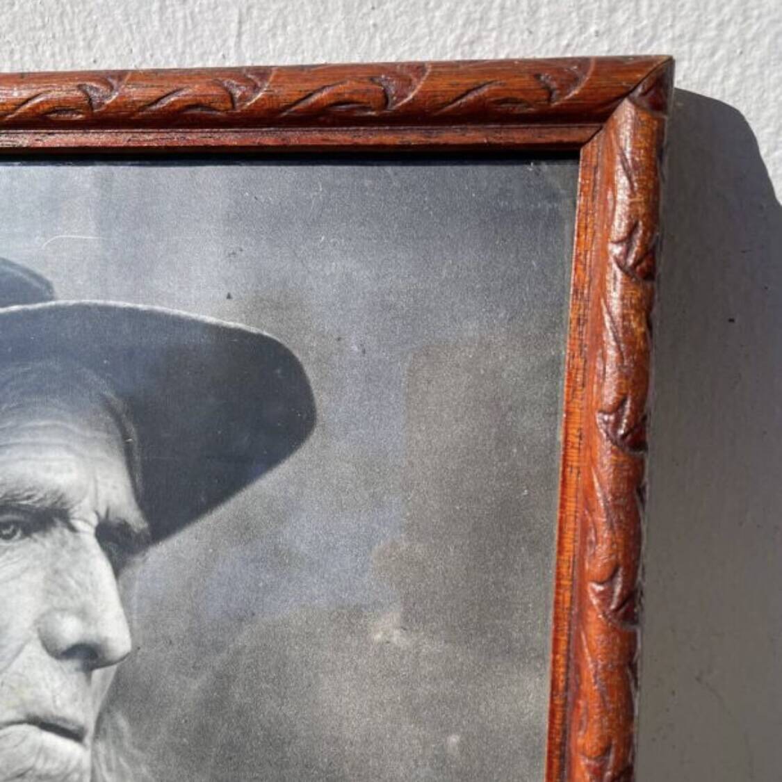 Portrait print of a man