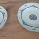 Set of 6 antique deep plates in Limoges porcelain by Jean Boyer.