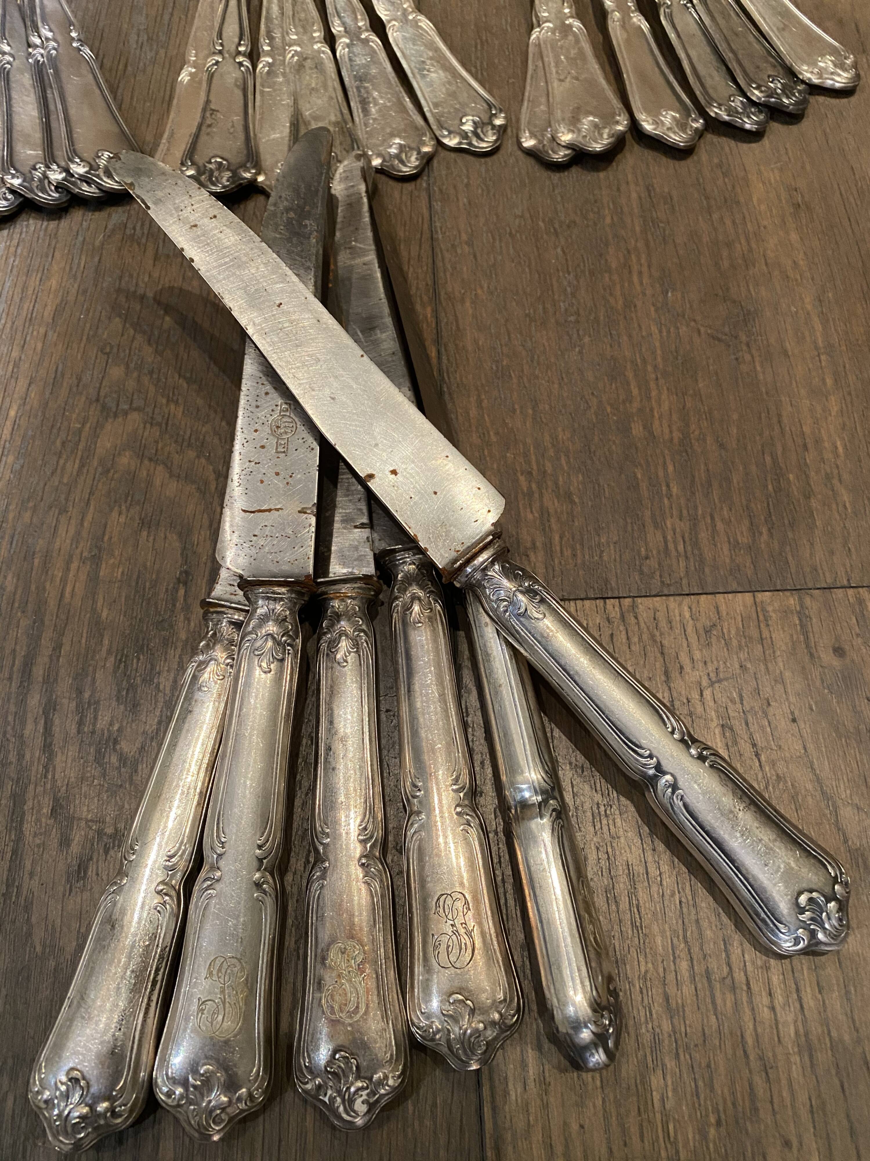 Saglier Brothers cutlery cutlery 48 pieces