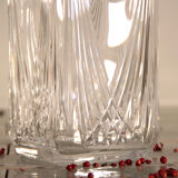 Vintage cut crystal whisky decanter