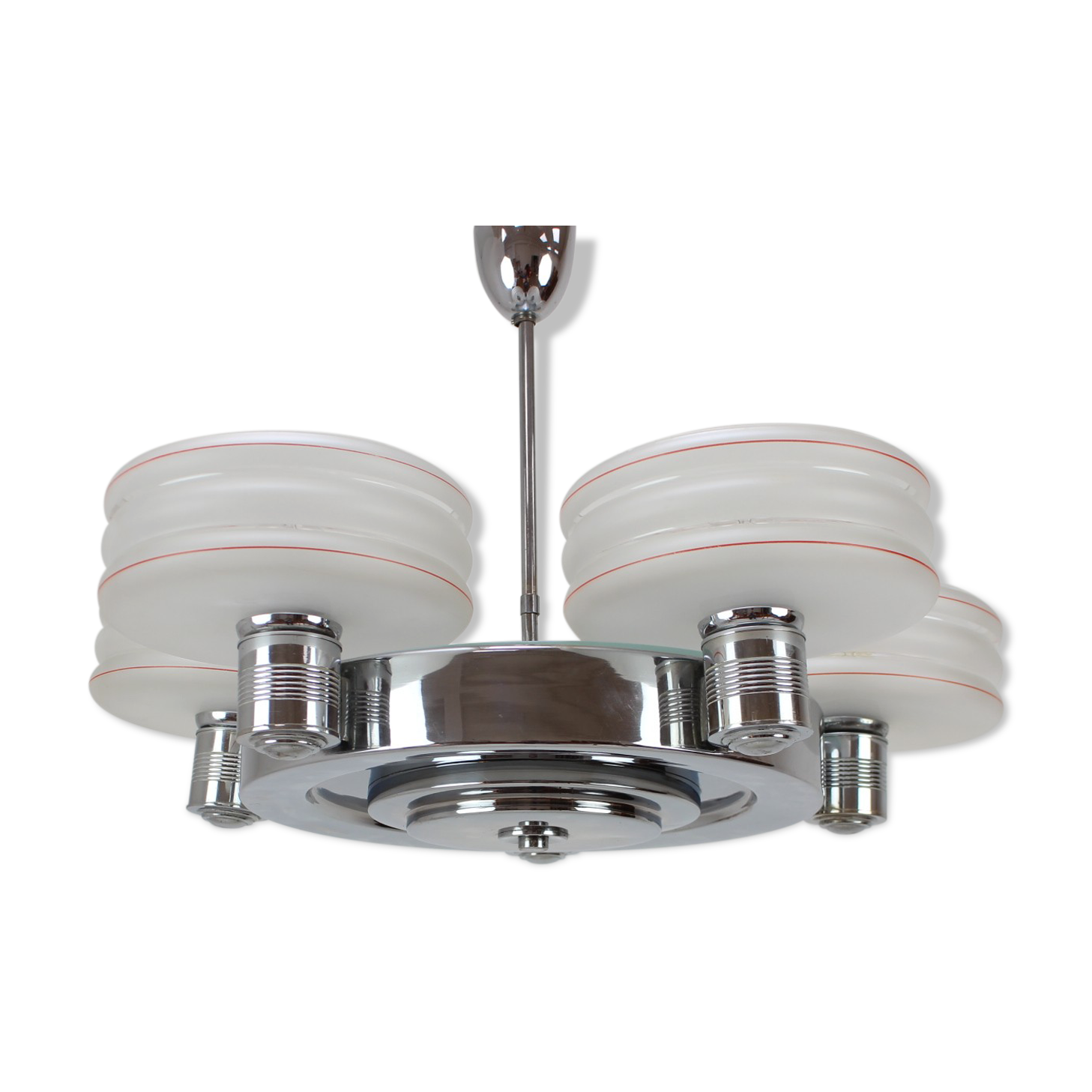 Art Deco big chandelier, 1930's.