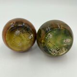 Duo of ceramic vases
