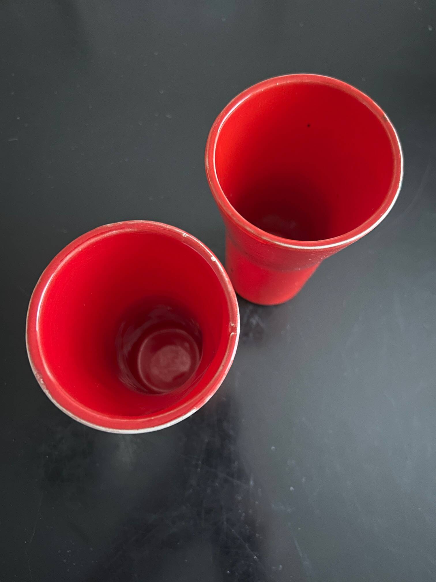 4 ceramic cups Poët Laval