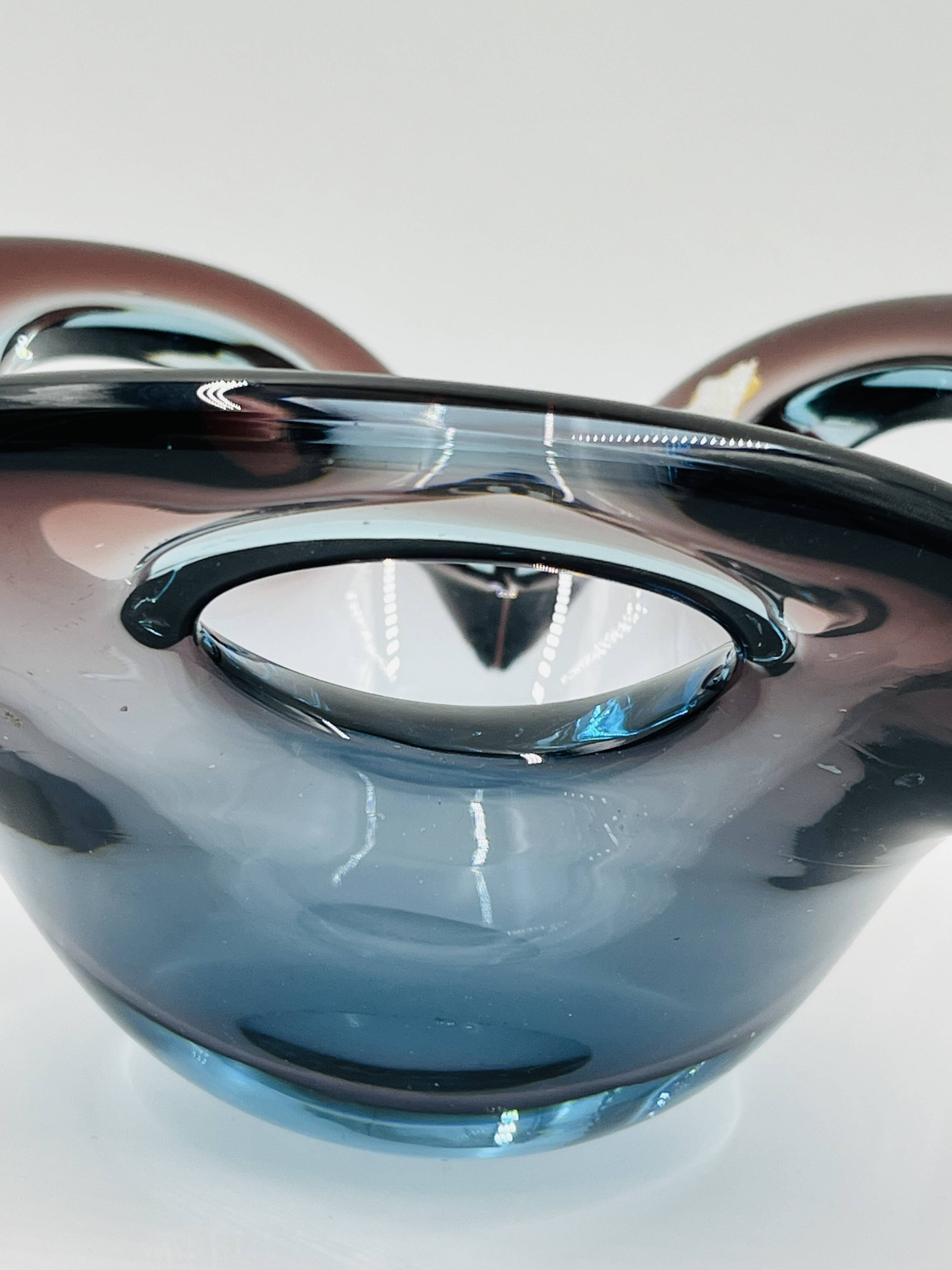 Murano Sommerso Ashtray Bowl – Flavio Poli for Seguso
