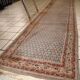 Tapis Vintage Seraband Indien en Laine (74cm x 301cm), Années 1970