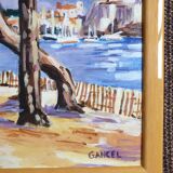Seascape on canvas