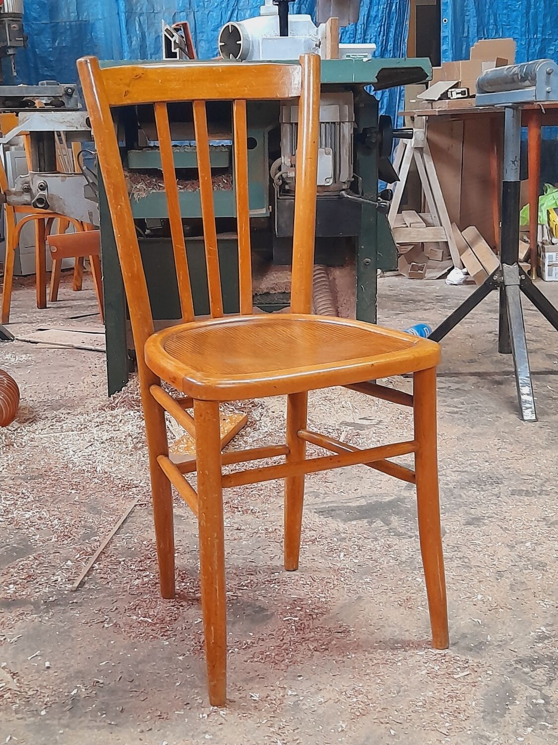 4 mismatched Baumann/Luterma bistro chairs