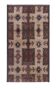 Vintage Turkish rug from Oushak, handwoven 138x244 cm