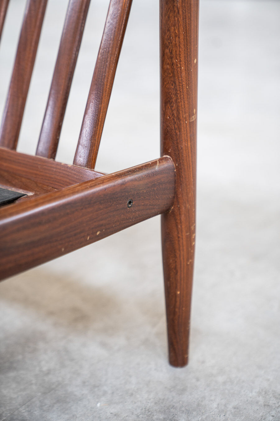 Fauteuil danois en teck par Svend Age Eriksen pour Glostrup 1960