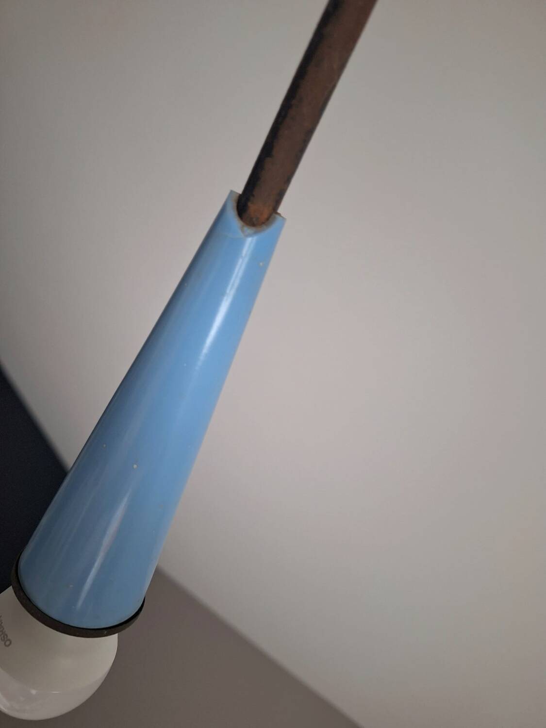 Vintage spider chandelier, old sputnik light fixture