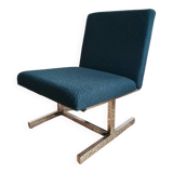 Fauteuil 70s retapissé