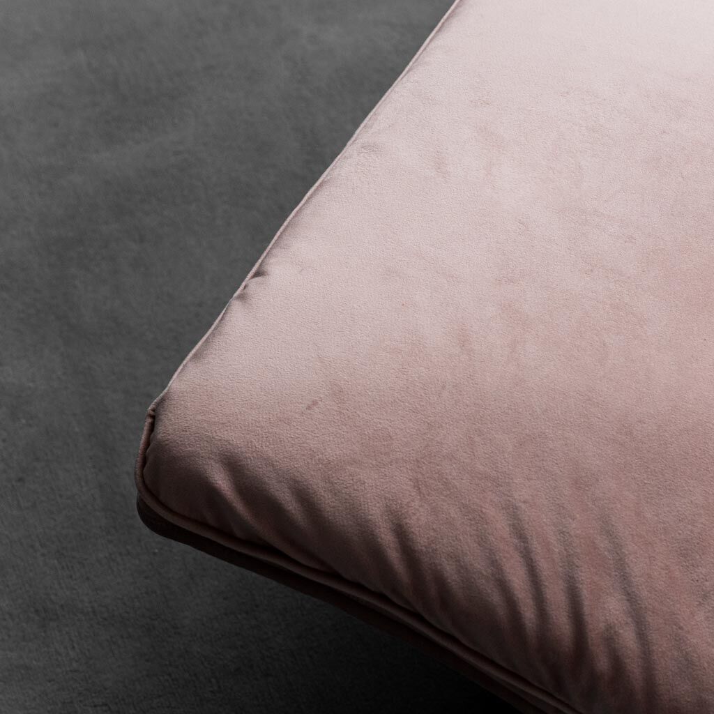 Pink velvet armchair tasty 70s vintage modern