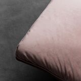 Pink velvet armchair tasty 70s vintage modern