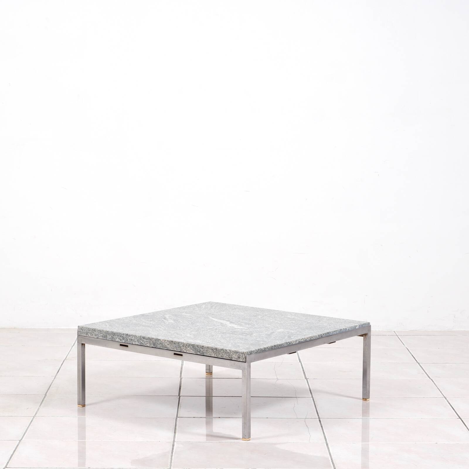 Wittmann Constanze coffee table with granite table top by Johannes Spalt