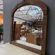 Art Deco oak mirror (renovated)