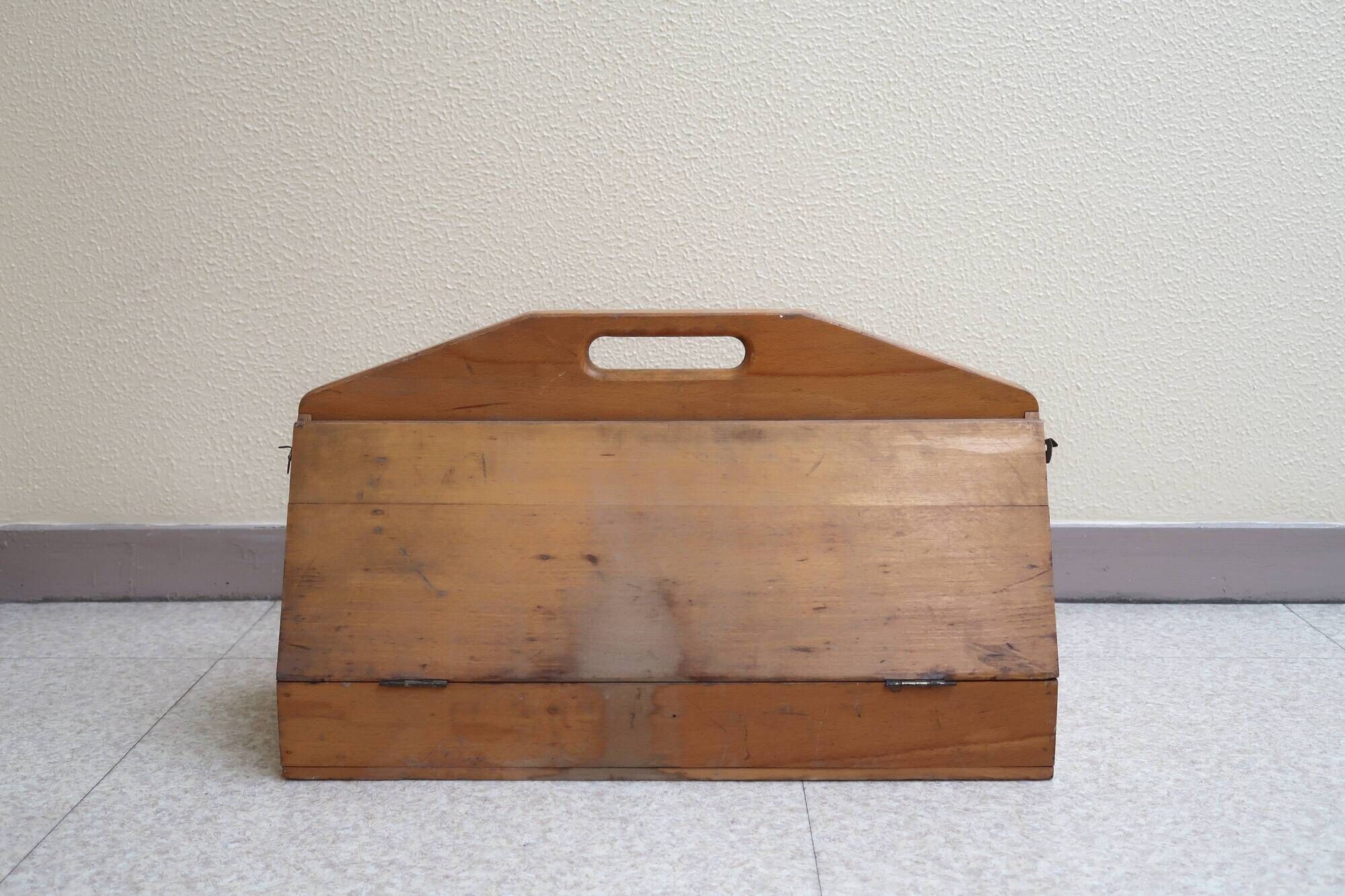 Peugeot Frères wooden toolbox, 50s