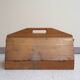 Peugeot Frères wooden toolbox, 50s